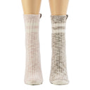 LADIES LOUNGE ANKLET 2PK SIMPLY TAUPE