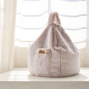 ARTESTIA LAP POUF LIGHT TAN