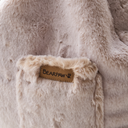 ARTESTIA LAP POUF LIGHT TAN