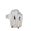 SQUARE DOUBLE ZIP WAIST BAG/SLING IVORY